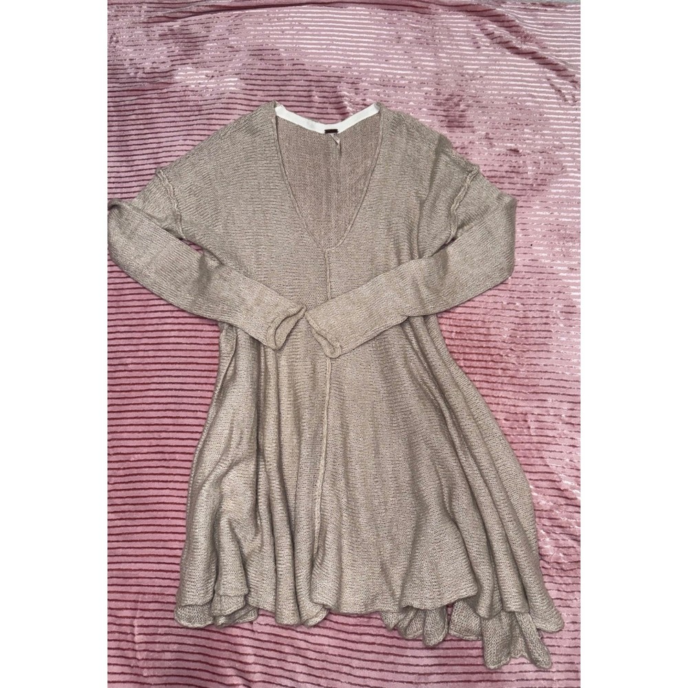 Free People Dancing In The Forest Wool Alpaca Blend Flared Medium