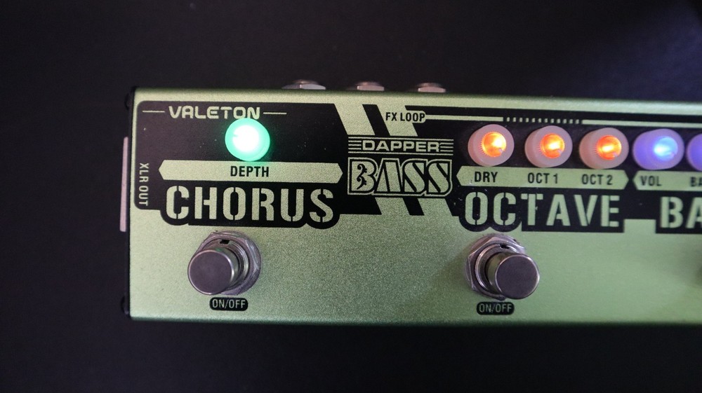 VALETON DAPPER BASS Multi Effects Pedal – Fully Working