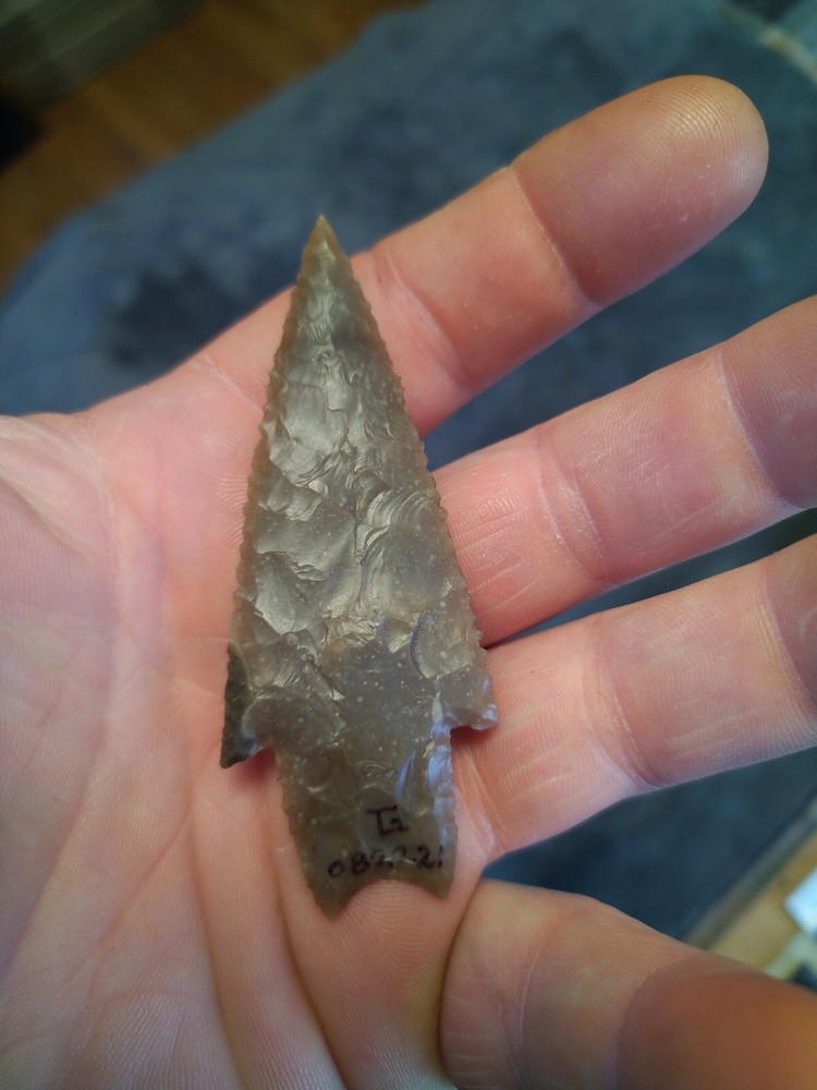 Gower Texas Chert 3 1/4" x 1 1/4"