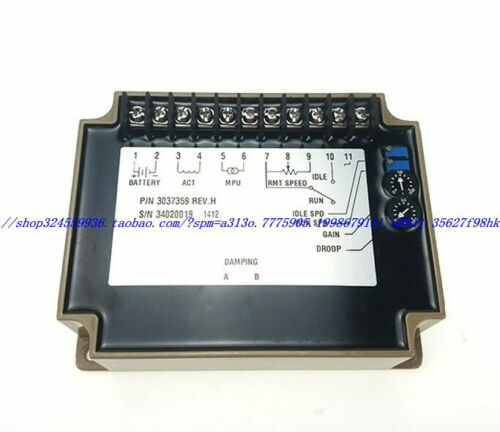 New 3037359 Electronic Engine Speed Controller/governor for generator