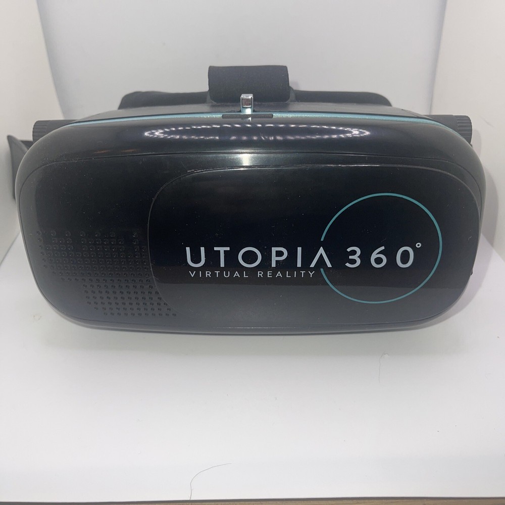 Utopia 360 VR Headset with Wireless Bluetooth Controller - iPhone & Android