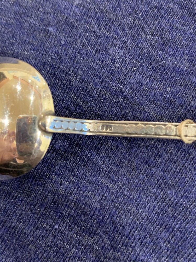 Coin Silver Hanau Souvenir Spoon Set In Box