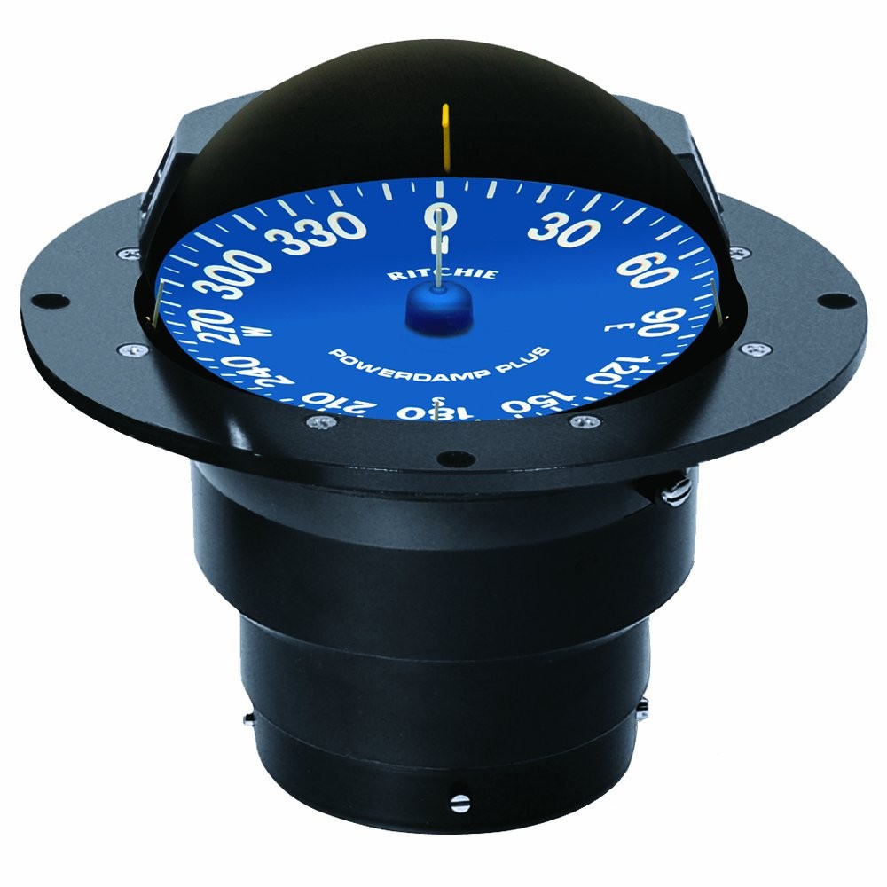 Ritchie Compasses SS-5000-12 Compass, Flush Mount, 5" Dial, Black (ss500012)