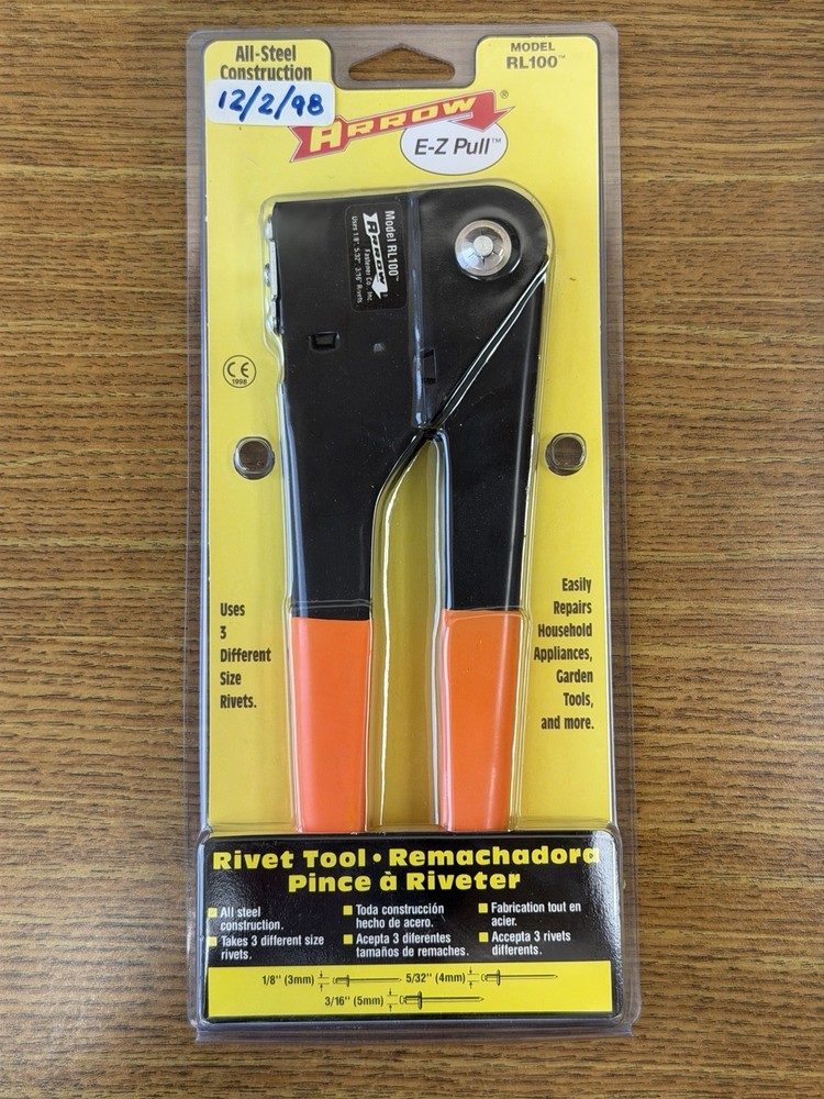 Arrow Rivet Tool E-Z Pull Model RL100