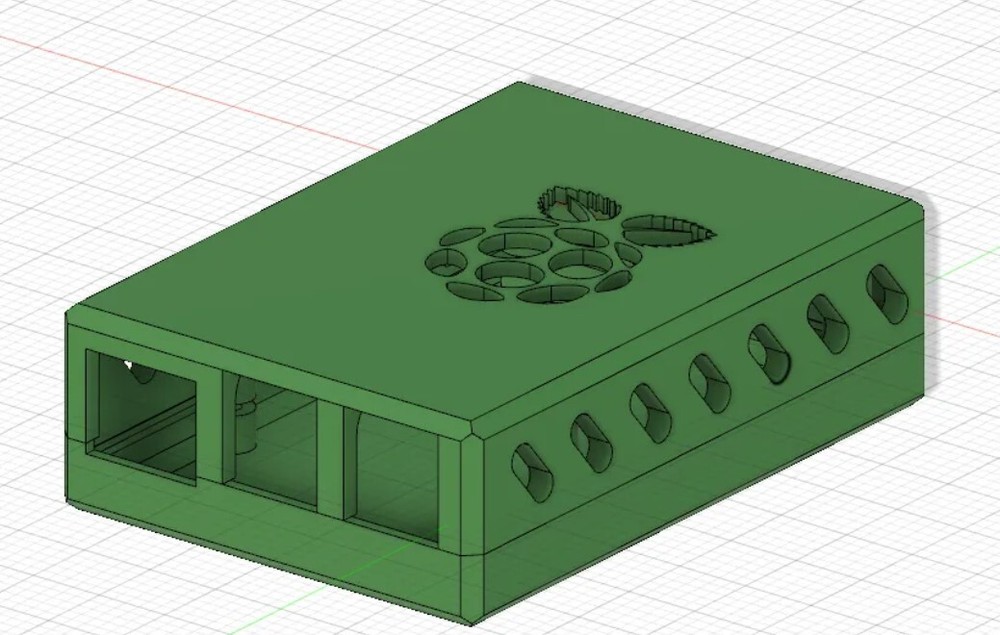 3D Printed Raspberry Pi 5 Snap Fit Case