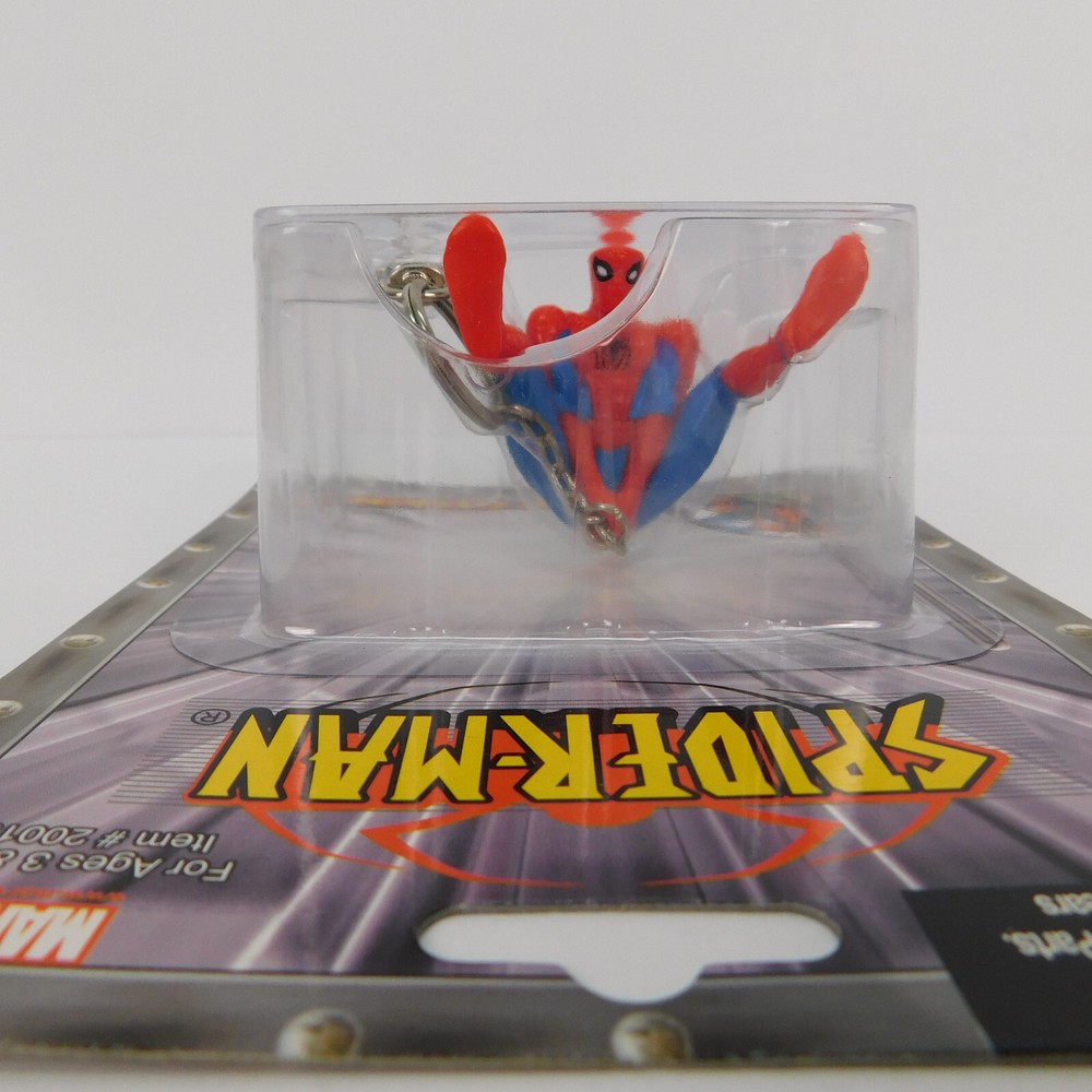 2002 Marvel Spider-Man Keychain / Keyring Web Climber Playfully yours Sealed
