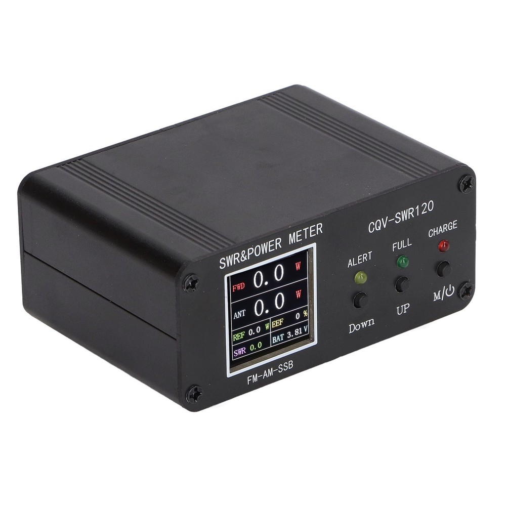 SWR Power Meter 120W Digital Display Standing Wave Meter Frequency Tester