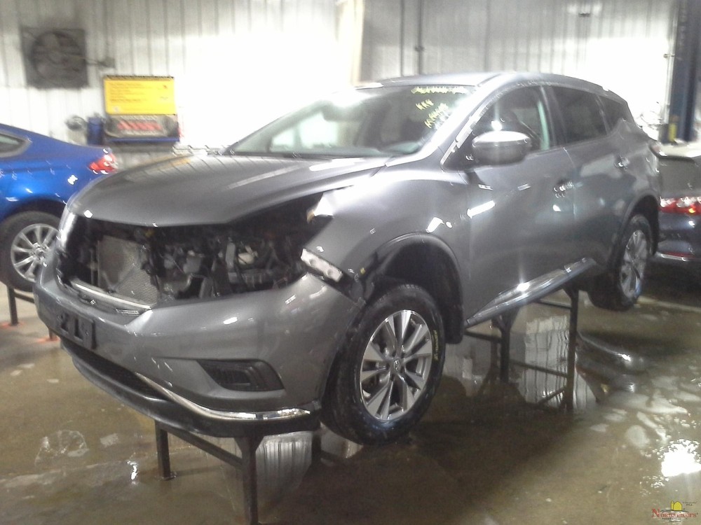 2017 Nissan Murano Driver Front Headrest Only Black Cloth