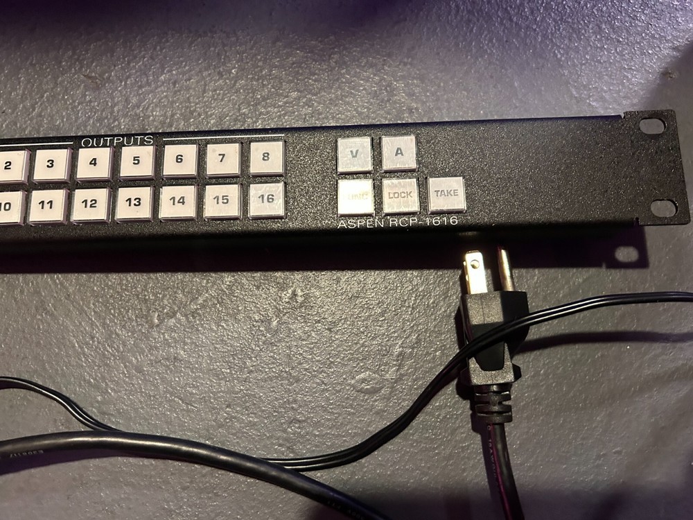 Sierra Video RCP-1616 Remote Control Panel (16x16 Router Controller)