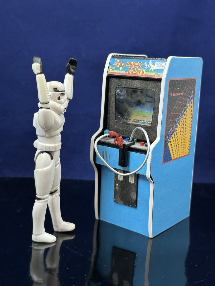 Custom Mini Arcade Machine Model (1:18 Scale): Duck Hunt