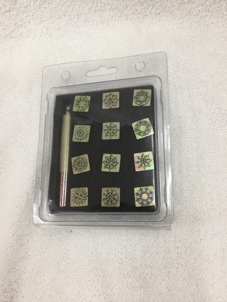 Tandy Leather Geometric Stamp Set