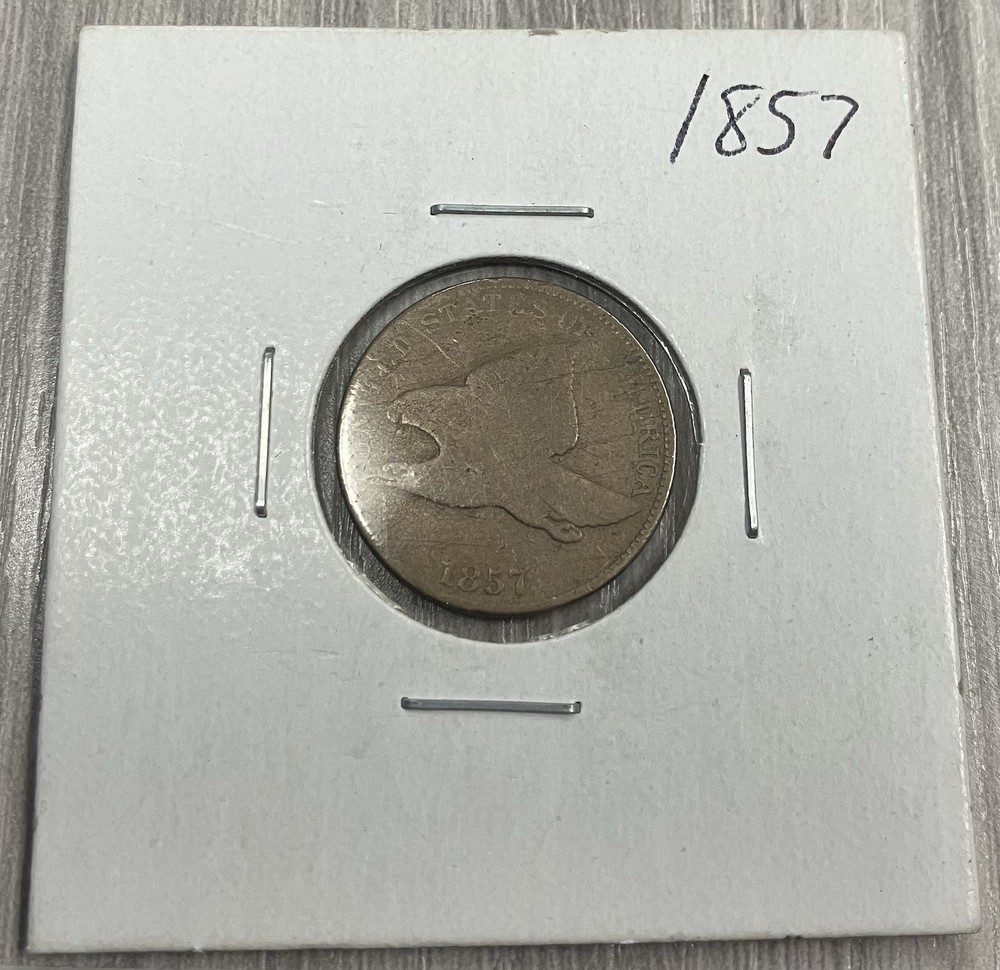 1857 1C Flying Eagle Cent
