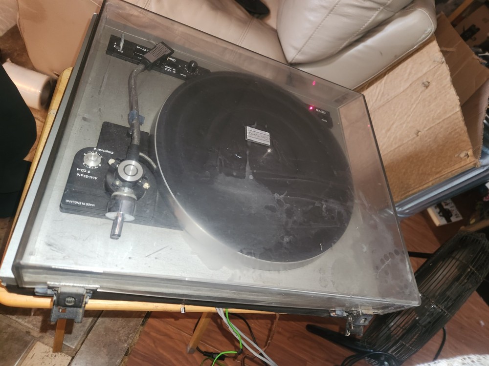🥶 Garrard DD75 🔥 Direct Drive Turntable Tested & Serviced 🔥