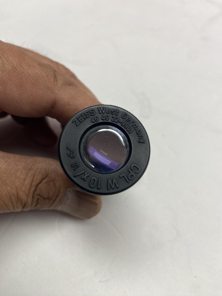 Zeiss microscope Objective CPL W 10x/18, West Germany