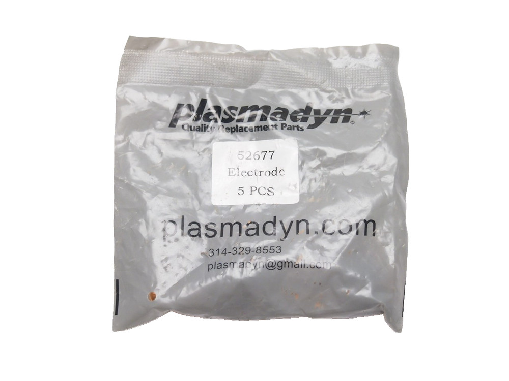 PlasmaDyn 52677 Electrode X125 Plasma Torch Everlast 50S 102S 059473 (5-Pack)