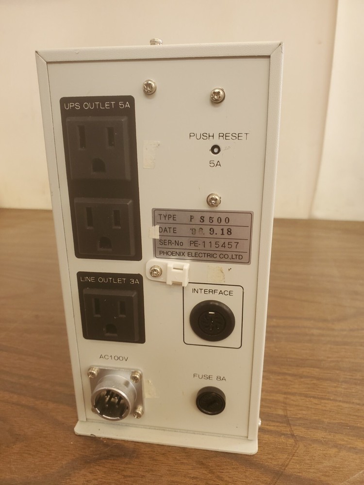 PS500 / PHOENIX UNINTERUPTABLE 100V POWER SUPPLY PS500 PHOENIX