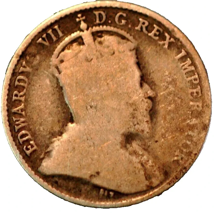 Canada 5 Cents 1902 KM#9