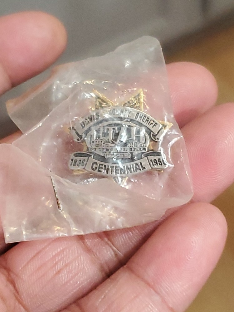 Davis County Sheriff Utah Pin