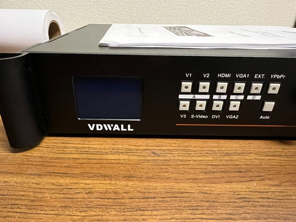 LED HD Video Wall LED Display Controller  LED video processor VDWALL LVP605D