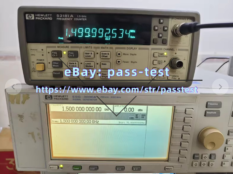 1PCS HP Agilent 53181A High Precision Frequency Meter#prpr
