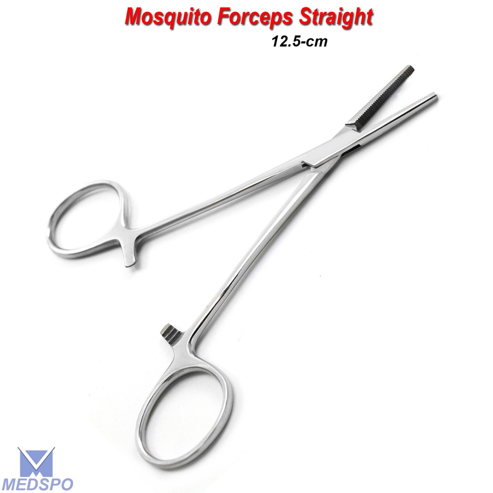 Surgical Mosquito Forceps Hemostat Curved Locking Handle Dental Instruments CE