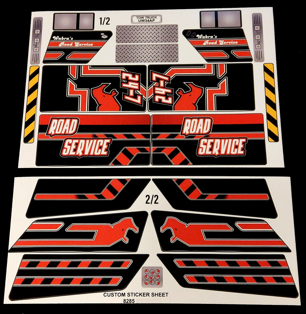 Custom Decal for 8285 Replacement Stickers