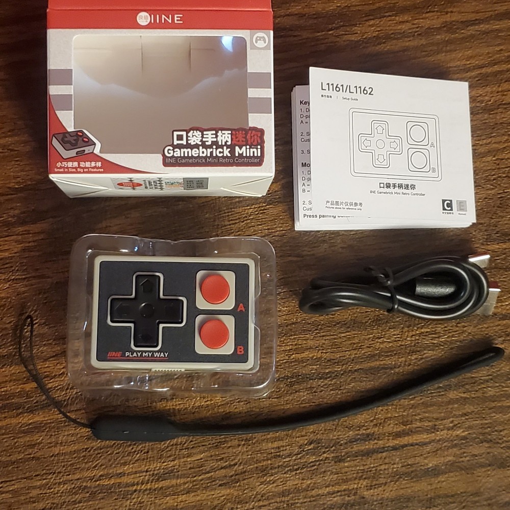 Micro Bluetooth Gamepad Pocket-sized Mini Controller for Switch, Android, PC