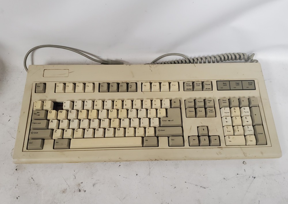 Vintage Chicony KB-5181 AT/XT Mechanical Computer Keyboard
