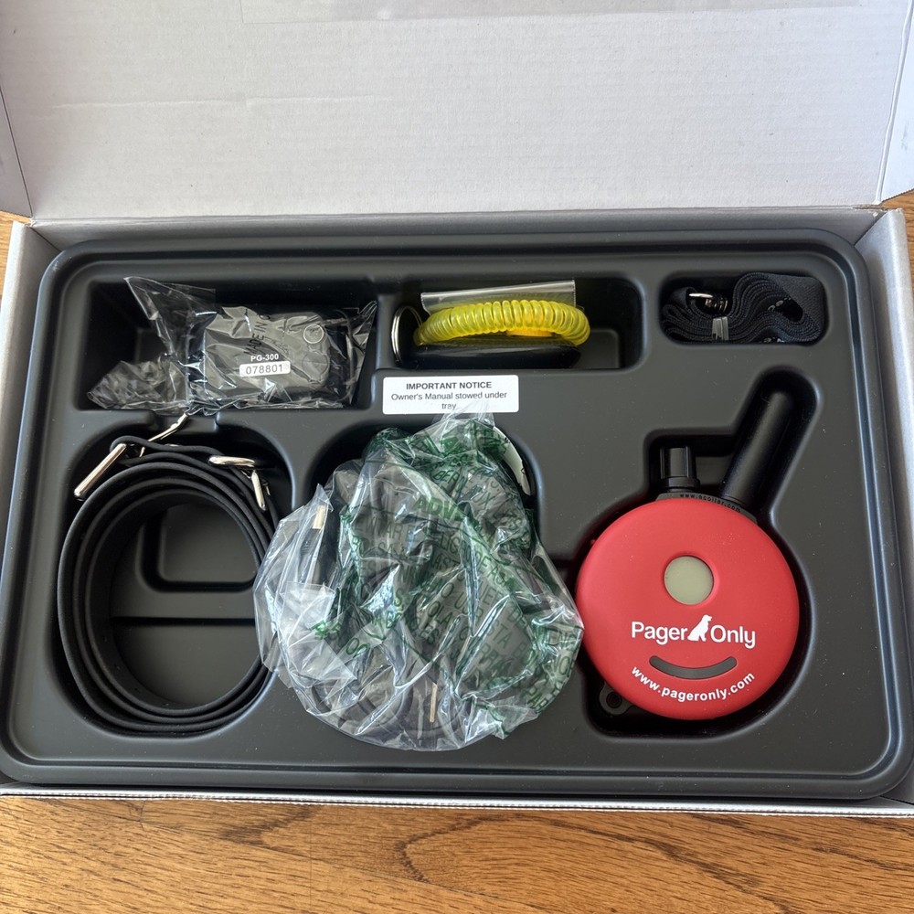 E-Collar Educator PG-300 Pager Only Vibration Remote Trainer