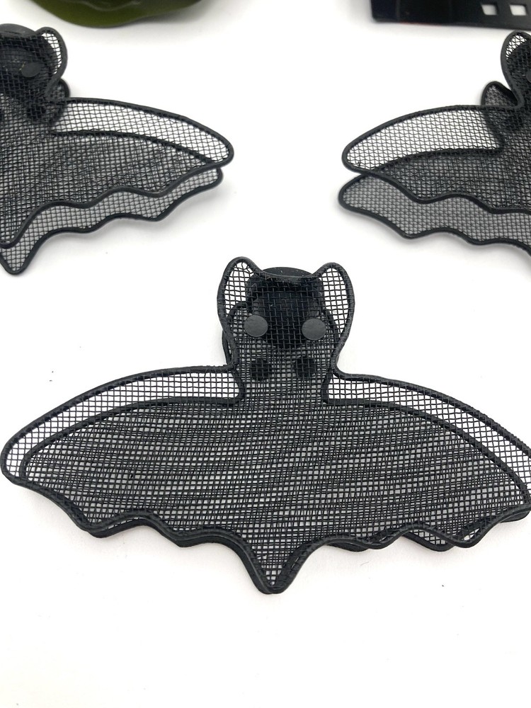 Halloween String Light Covers Only 10 Pc Wire Mesh Haunted House Monster Spider