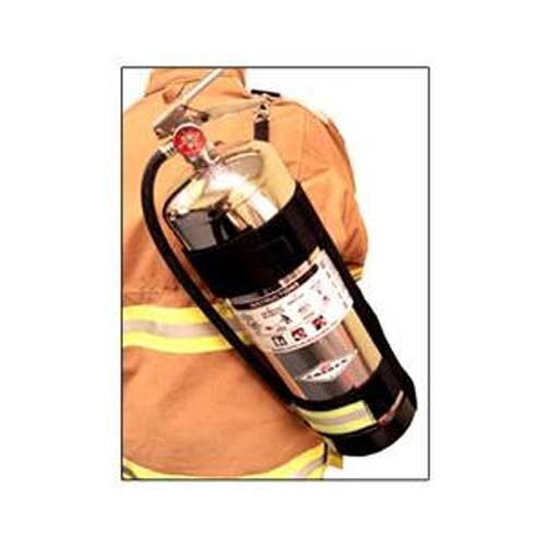 LINE2design Firefighter Watercan Harness with Adjustable Strap - Black