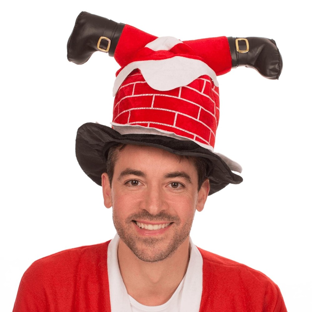 Chimney Santa Hat Costume Accessory