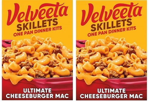 Velveeta Skillets Ultimate Cheeseburger Mac 2 Pack