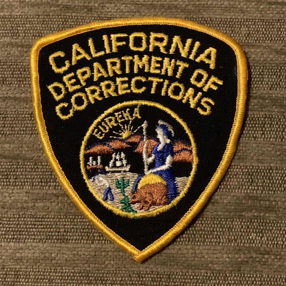 California Department of Corrections Patch EUREKA