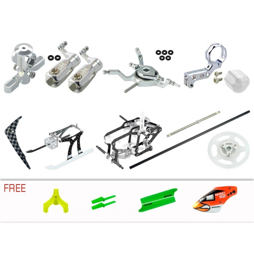 Microheli CNC Performance Package - BLADE NANO S2 / S3