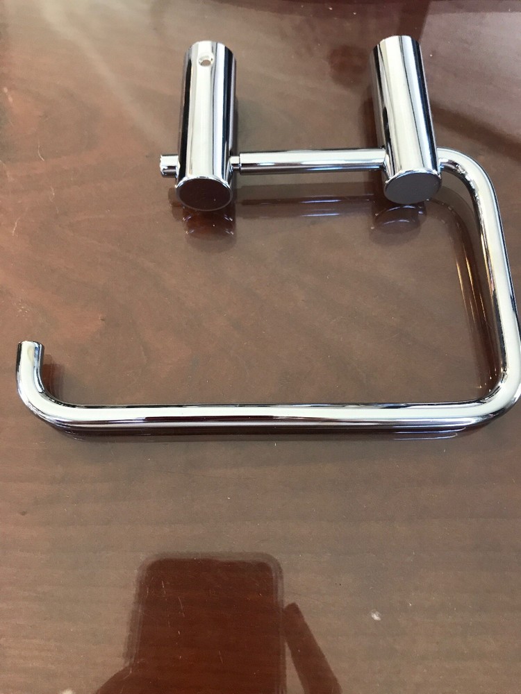 Mirabelle MIRWHTH  Double-Post Tissue Holder, Polished Chrome