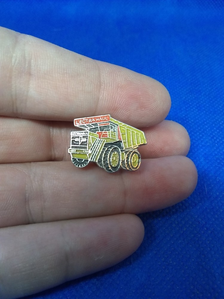 Lectra Haul Truck lapel pin