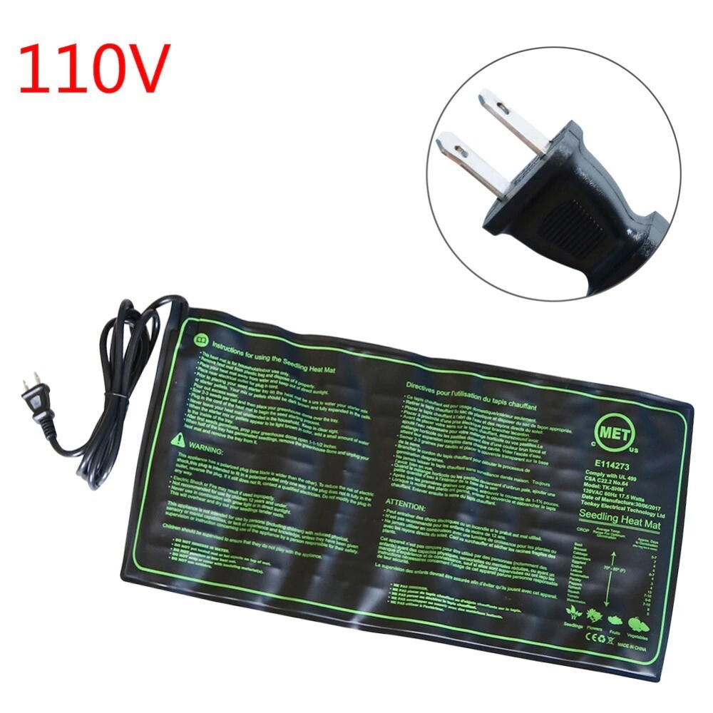 Seedling Heat Mat Seed factor Germination Pad Mat with Thermostat Controller