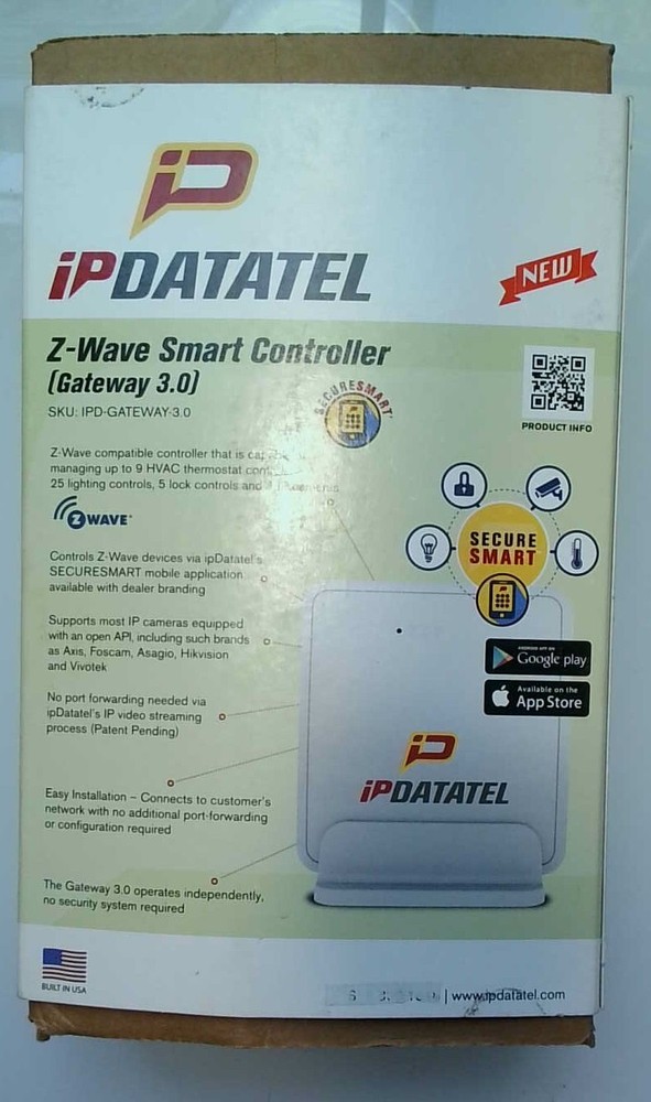 iPDATATEL IPD-GATEWAY-3.0 Z-Wave Smart Controller