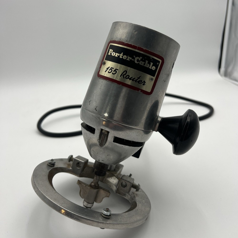 Porter&Cable Model 155 Vintage Router TESTED