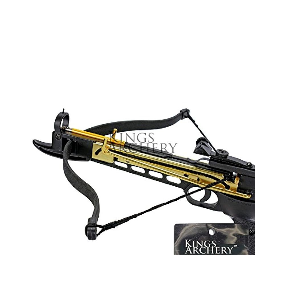 Self-Cocking Crossbow Bundle - Adjustable Sights, Spare String, 27 Arrows