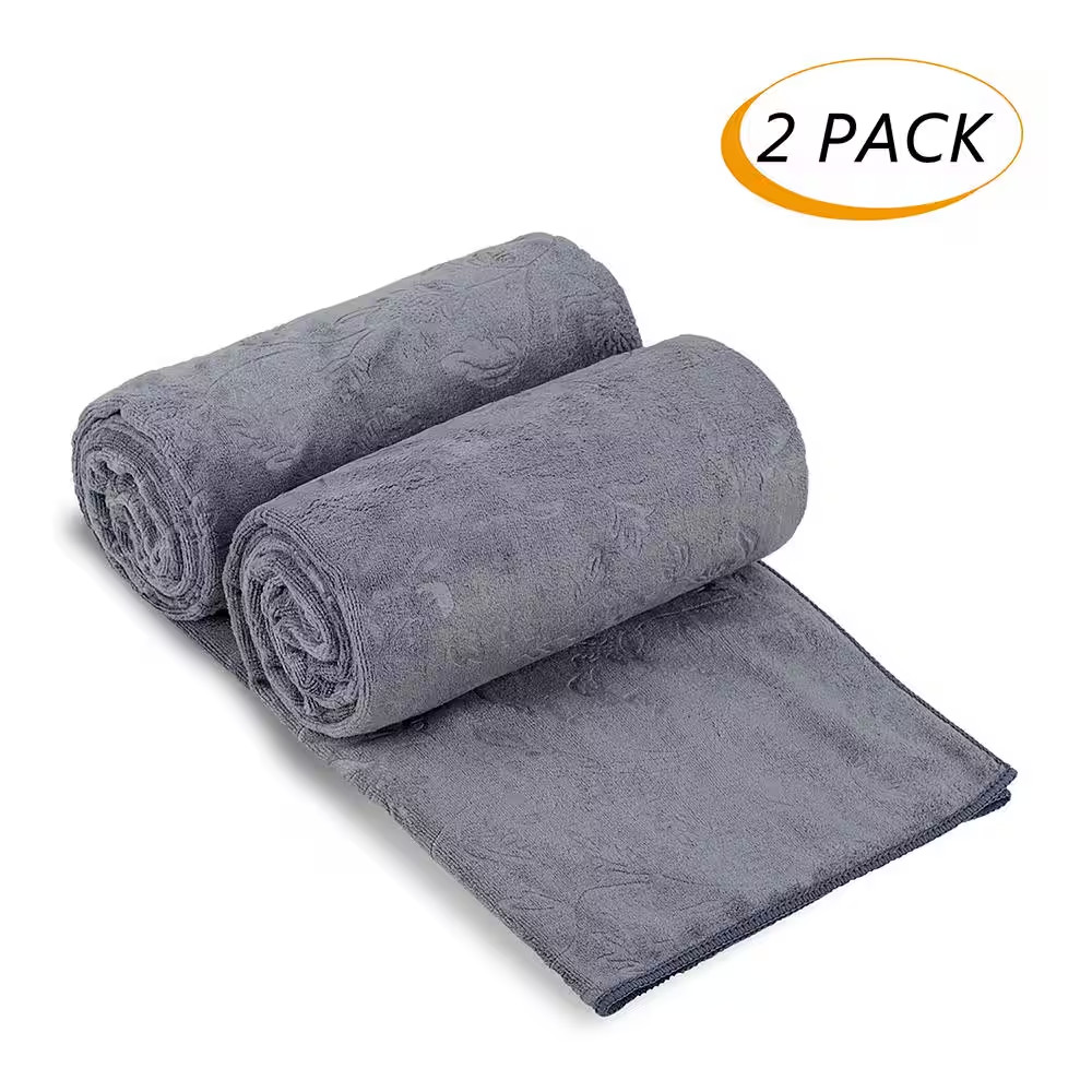 Bath Towels 2 Pack Towel Sets (30" X 60") - Extra Absorbent, Fast Drying Solid C