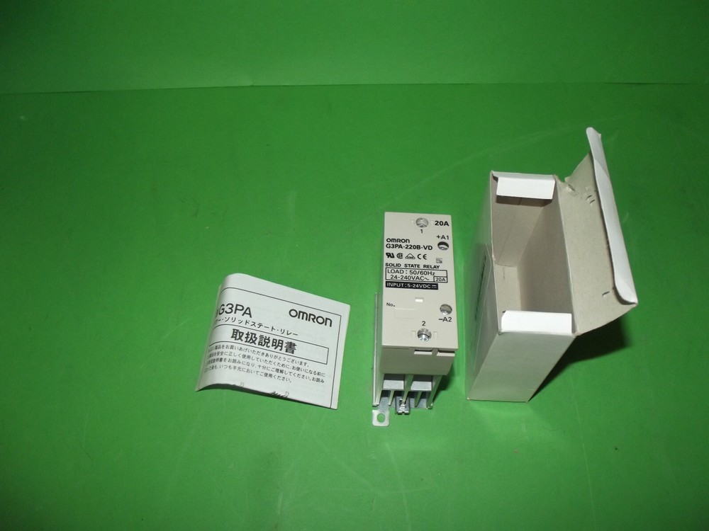 OMRON G3PA-220B-VD SOLID STATE RELAY DC 5 - 24V 20A