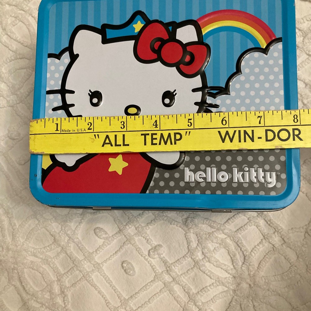 Loungefly Hello Kitty Lunchbox 2010 Metal Played With Condition