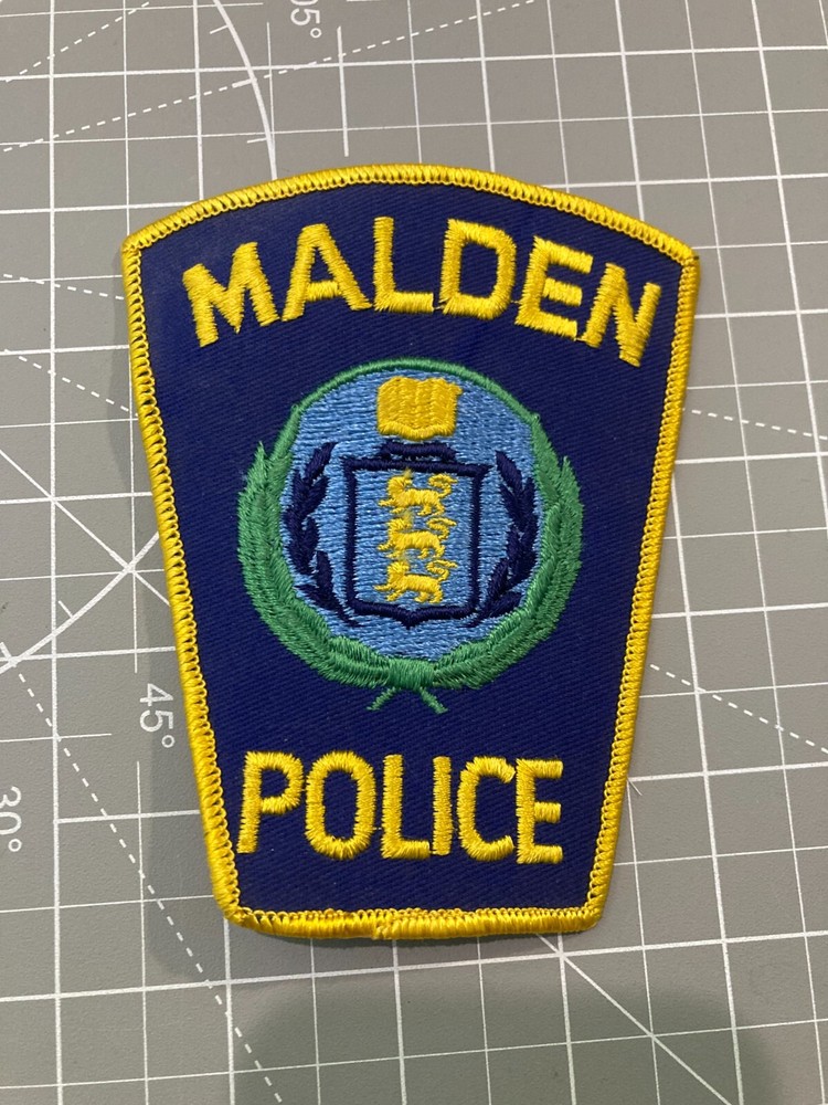 Malden  Massachusetts Police Uniform Patch