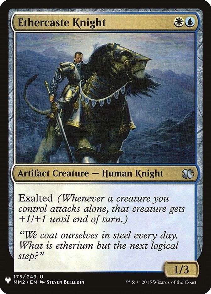 Ethercaste Knight The List Reprints 175 MTG LP
