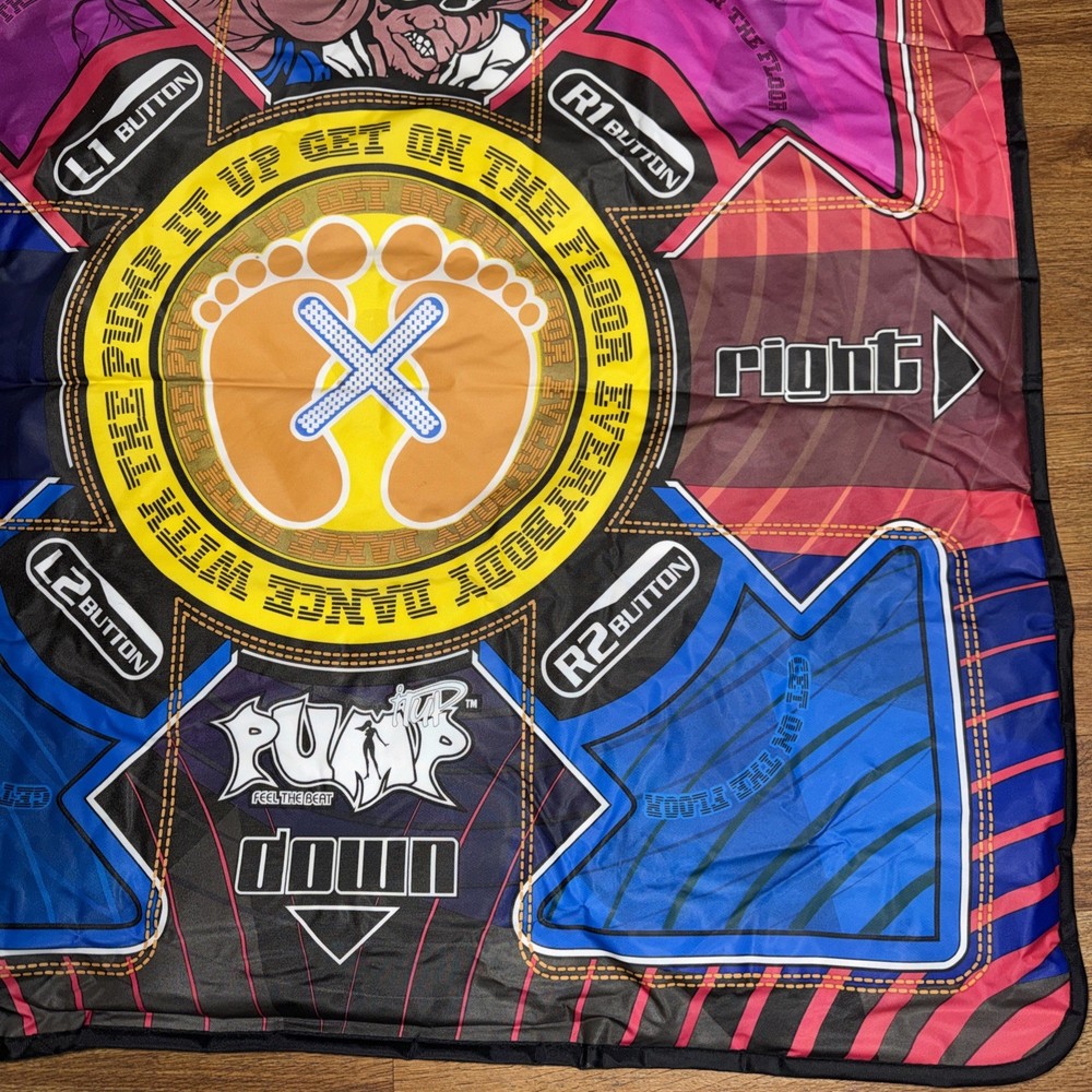 Mastiff Pump it Up Exceed Dance Mat Controller Controller For Playstation 2