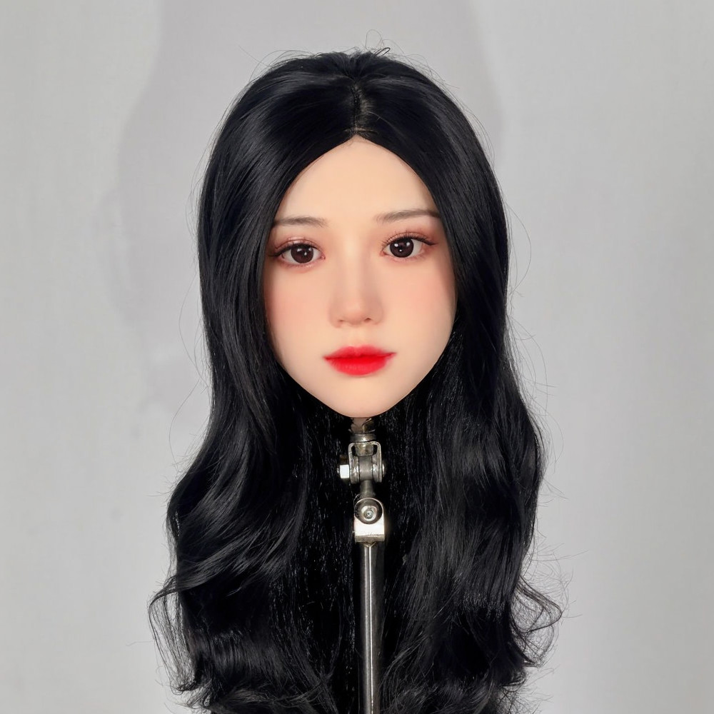 TPE head model M16 threaded mouth makeup hairstyle practice comes with a random
