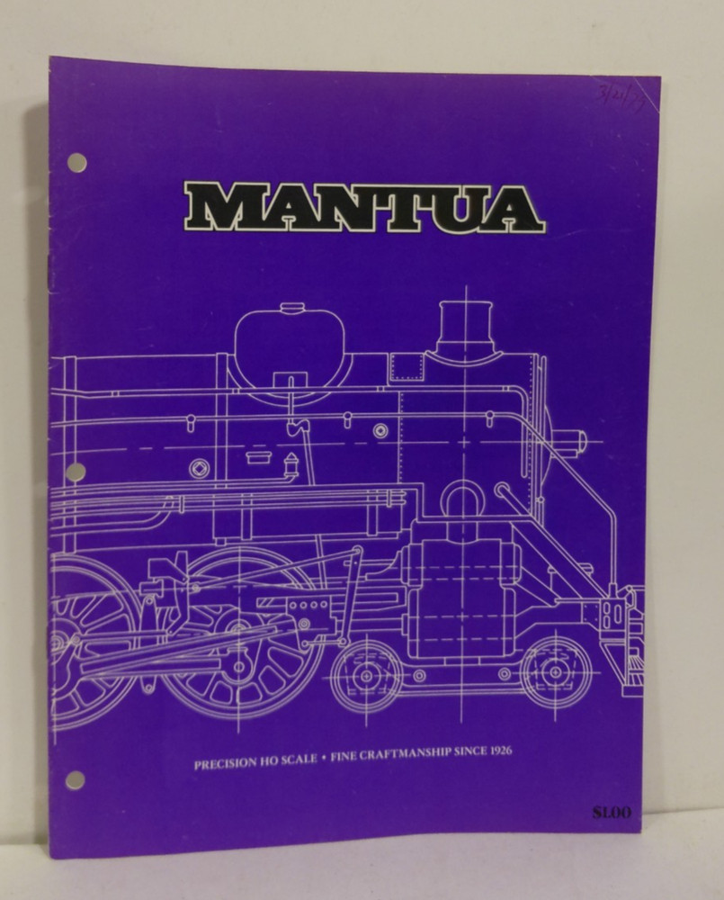 1979 MANTUA Model Train Catalog