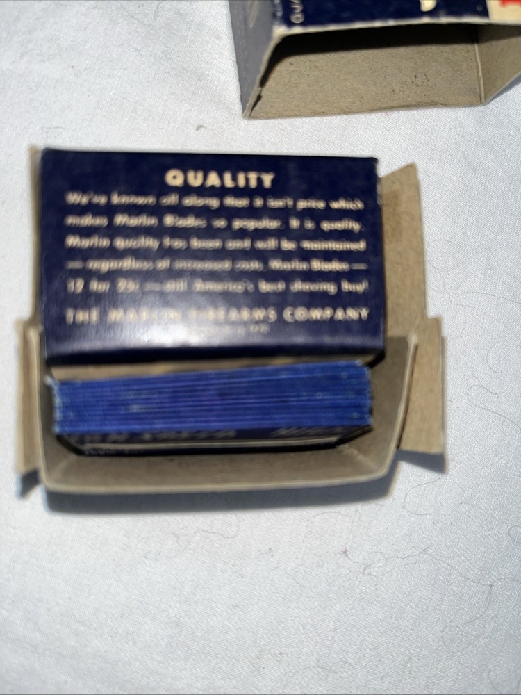 Vintage Marlin Firearms Co. Double Edge Box